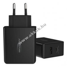 Ansmann USB PD t�lt� HC265PD USB-C �s USB-A 65W laptophoz