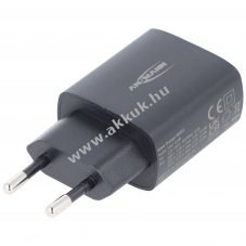Ansmann USB-t�lt� HC212 2x USB-port 12W fekete
