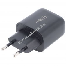 Ansmann HC218PD USB-A �s USB-C t�lt� 20W fekete