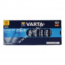 Varta Longlife Power AAA (mikro elem) 10db/csomag