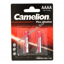 AAAA alk�li elem LR61 BP2LR61 M�retek 8,3 x 42,5 mm 1,5 V max. 580 mAh