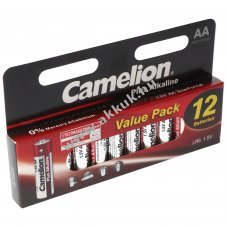 Camelion Plus LR6 AA Mignon ceruza 1,5V 2700mAh 24db/csomag elem alk�li
