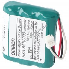 Eredeti akku Omron HXA-BAT2000 3,6V 1,9Ah NiMH