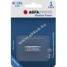Agfaphoto LR1 N 1.5V 1db/csomag elem hagyom�nyos elem alk�li