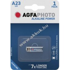 Agfaphoto hagyom�nyos alk�li elem MN21 V23GA 12V 1db/csomag
