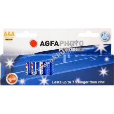 Agfaphoto alk�li mikro elem AAA LR03 1.5V 10db/csomag