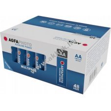 Agfaphoto AA Mignon ceruza LR06 1.5V hagyom�nyos elem 48db/csomag alk�li