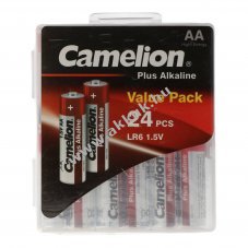 24 darab, akku Plus Alkaline LR6 AA Mignon akku 1, 5 V max. 2700 mAh 0