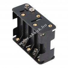 Batterie tart� 10x AA (Mignon) LR6 nyom�gombos csatlakoz�val