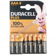 Hagyom�nyos elem Duracell AAA LR03 1.5V 8db/csomag alk�li