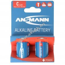Ansmann alk�li Baby C LR14 1,5V 2db/csomag