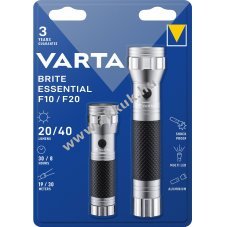 Varta LED zsebl�mpa Brite Essential 3db AAA 2db C 3�v garancia