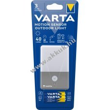 Varta LED zsebl�mpa mozg�s�rz�kel�vel 40lm 3db AAA alk�li elem csomag