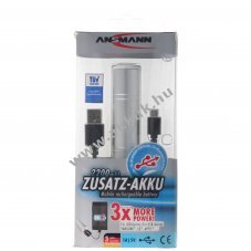 ANSMANN Powerbank 1700-0009 5V 2200mAh k�ls� akku Li-ion