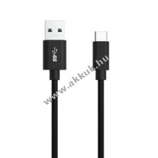 Ansmann USB-A USB-C adat- �s t�lt�k�bel 1,2 m