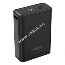 Ansmann PB222PD powerbank 20000mAh PD QC 22,5W ultrakompakt fekete