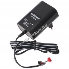 Multipower DL12-1 dug�s t�lt� 13,8V 1A Faston 6,3mm akku 1Ah-24Ah �lom