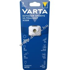 Varta LED fejl�mpa Outdoor Ultralight H30R 300lm