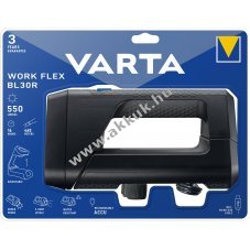 Varta LED zsebl�mpa Work Flex Line BL30R 550lm l�tium-ion akkuval