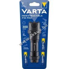 Varta LED zsebl�mpa Professional Line 300lm 3db AAA alk�li elem csomag
