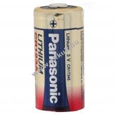 Panasonic CR123A l�tium elem 3,0V 18db/csomag