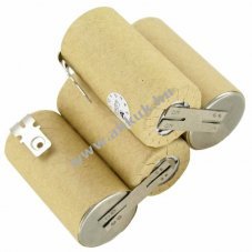 Helyettes�t� akku Vileda AS-193E9A 4,8V 1900-2000mAh Faston 6,3mm/4,8mm NiCd