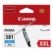 Eredeti Canon tintapatron CLI-581C XXL 11,7ml ci�n nyomtat�hoz