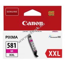 Eredeti Canon CLI-581M XXL 11,7ml magenta nyomtat� tintapatron