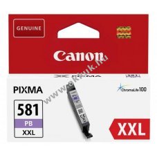Eredeti Canon tintapatron CLI-581PB XXL 11,7ml photo k�k nyomtat�