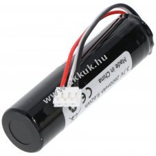 Keeppower 18650 26J 1S1P 3,7V 2600mAh ipari akku BMS k�bellel csatlakoz�val Li-Ion