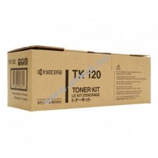 Eredeti Kyocera l�zertoner TK-120 fekete 7200 oldal nyomtat�
