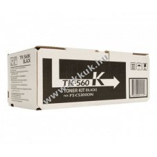 Eredeti Kyocera l�zertoner TK-560K fekete 12000 oldal nyomtat�