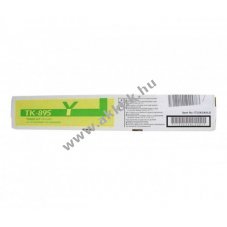Eredeti Kyocera l�zertoner TK-895Y s�rga 6000 oldal nyomtat�khoz