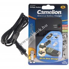 Camelion LBC-0312 BP1 univerz�lis t�lt� USB5V600mA �ll�that� kontaktokkal f�nyk�pez�g�p videokamera