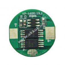 Keeppower PCM KP-1660-S1 1S PCB v�delmi �ramk�r o16mmx0,8mm Li-Ion