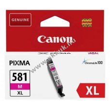 Eredeti Canon CLI-581M XL magenta tintapatron 8,3ml nyomtat�
