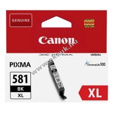 Eredeti Canon CLI-581BK XL 8,3ml fekete tintapatron nyomtat�