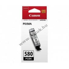 Eredeti Canon tintapatron PGI-580PGBK 11,2ml fekete nyomtat�