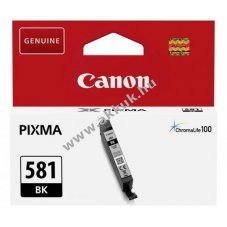 Eredeti Canon tintapatron CLI-581BK fekete 5,6ml nyomtat�