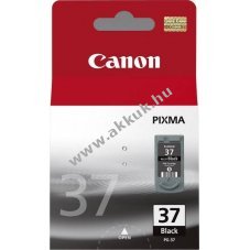 Eredeti Canon PG-37 fekete tintapatron nyomtat�
