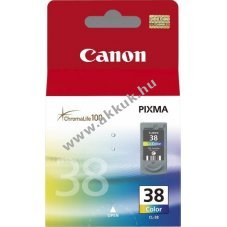 Eredeti Canon CL-38 sz�nes tintapatron nyomtat�