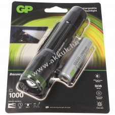 GP Batteries CR42 zsebl�mpa 1000lumen 18650 3,7V akku tartoz�kkal Li-Ion