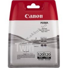 Eredeti Canon tintapatron PGI-520BK 19ml fekete 2db/csomag nyomtat�