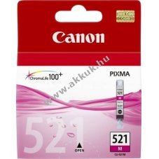 Eredeti Canon tintapatron CLI-521M magenta 9ml nyomtat�