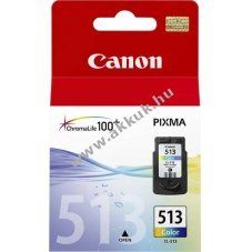 Eredeti Canon tintapatron CL-513 13ml sz�nes nyomtat�hoz