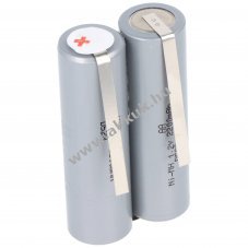 Helyettes�t� akku hajv�g� Mignon ceruza AA 2,4V 2000mAh NiMH