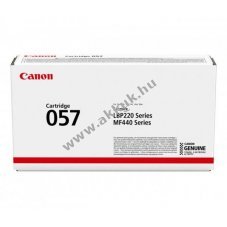 Eredeti Canon l�zertoner 057 fekete 3100 oldal nyomtat�hoz