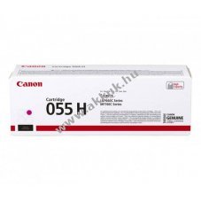 Eredeti Canon l�zertoner 055H magenta 5900 oldal nyomtat�