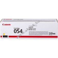 Eredeti Canon l�zertoner 054 s�rga 1200 oldal nyomtat�
