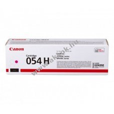 Eredeti Canon l�zertoner 054H magenta 2300 oldal nyomtat�